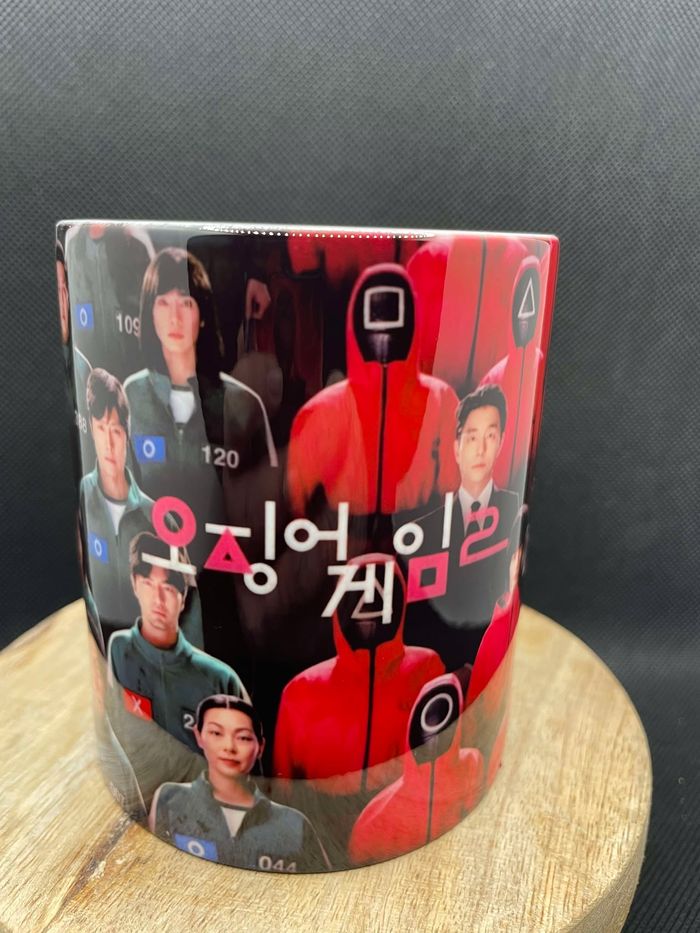 🩸 Mug Squid Game – L’univers impitoyable du jeu ! 🎭 - photo numéro 2