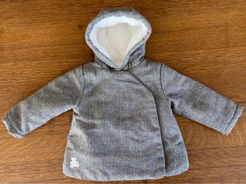 Manteau gris Lulu Castagnette