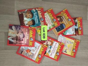 Lot de 8 magazines J’aime lire année 2022-23 L039  7589975653