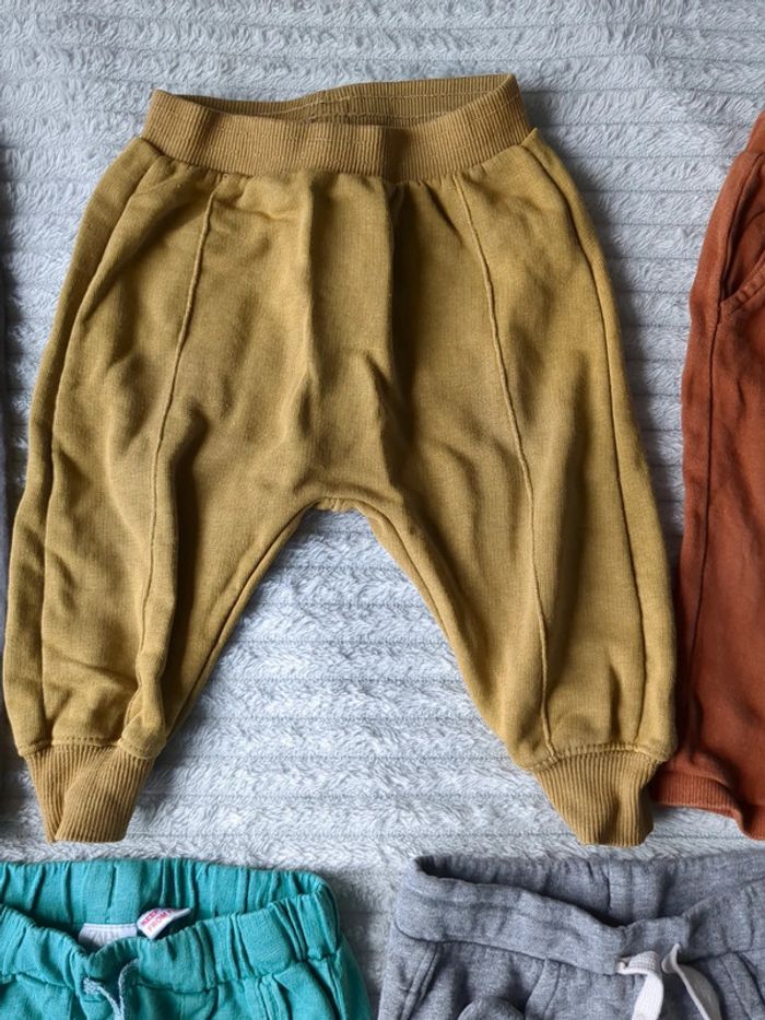 Lot de 7 pantalons taille 9-12 mois 74 cm - photo numéro 8