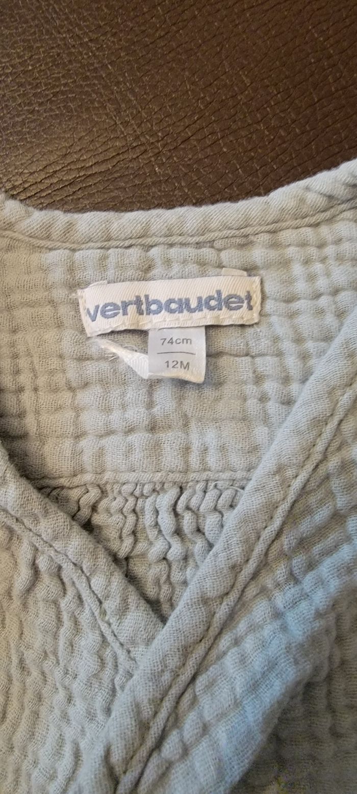 Combi short + gilet 12 mois - photo numéro 2