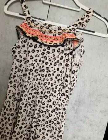 🌞Robe d’été C&A – Motif léopard – 12 ans / 152 cm