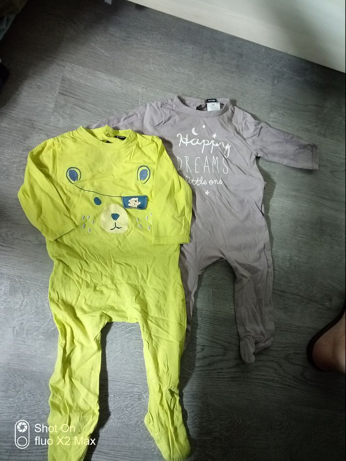 Lot de deux pijama