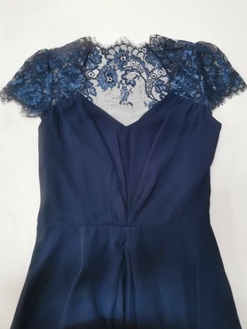Robe dentelle doublée