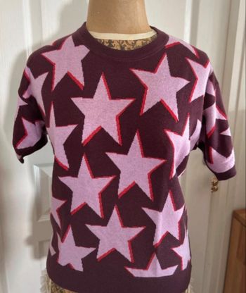 Pull Hugo boss femme motifs étoiles taille S soit 36-38