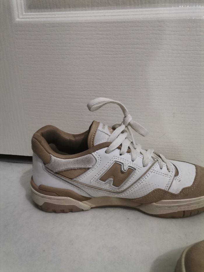 New Balance 550 beige et blanc – Pointure 38,5 - photo numéro 2