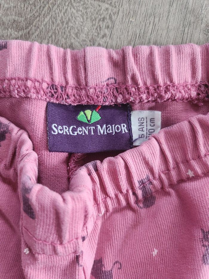 Pyjama 2 pièces chat rose fille 5 ans - photo numéro 7