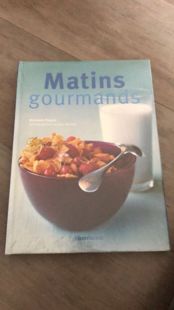 Livre de cuisine matins gourmands - photo numéro 4