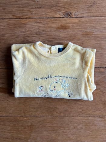 Pyjama Le phare de la baleine 1 mois