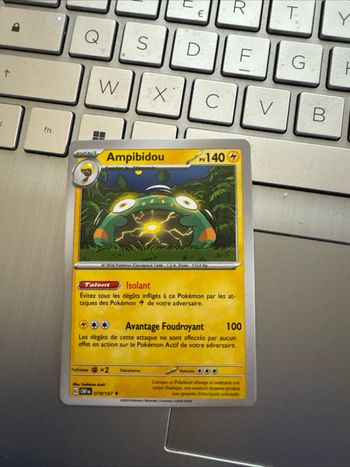 Carte Pokémon Ampibidou 078/197