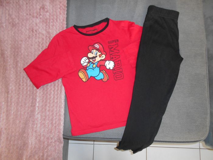 Pyjama Super Mario, taille: 8 ans