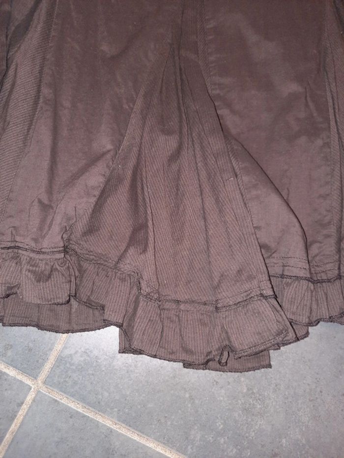 Jupe marron - photo numéro 2