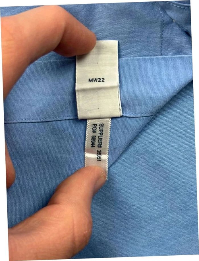 Chemise shirt Ralph Lauren bleu clair old money taille L - photo numéro 13