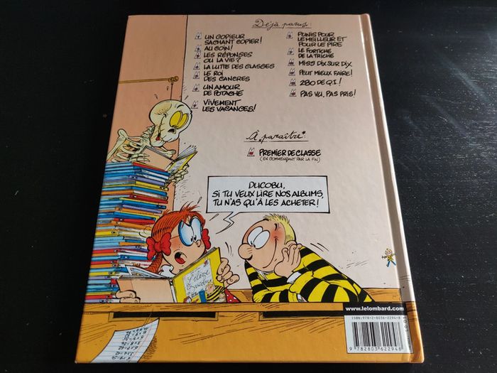 Livre BD L'élève Docobu, Pas vu pas pris - photo numéro 4