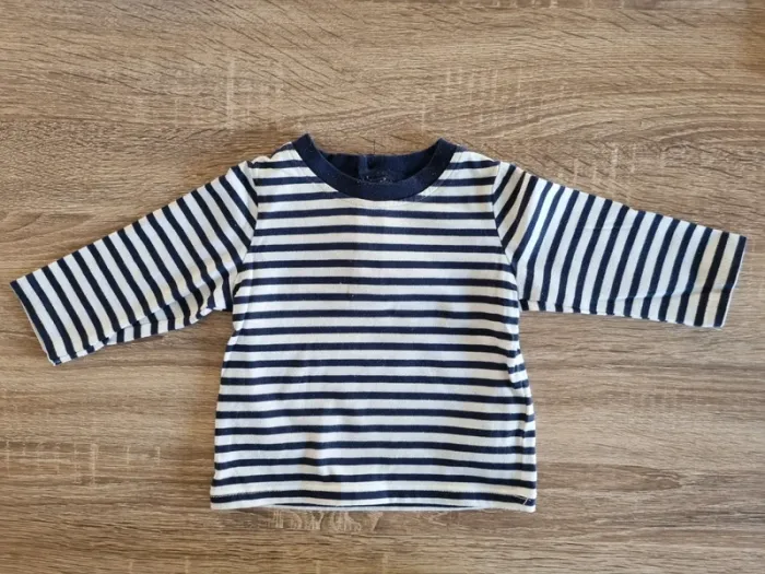 T-shirt marinière manches longues