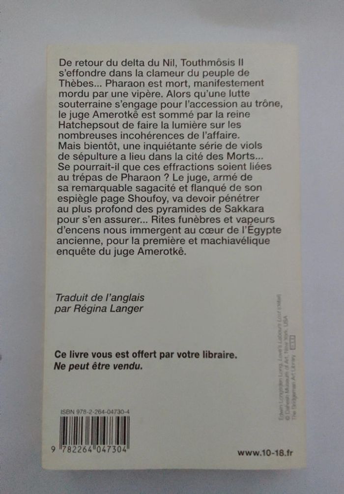 Paul Doherty - Sous le masque de Rê - photo numéro 2