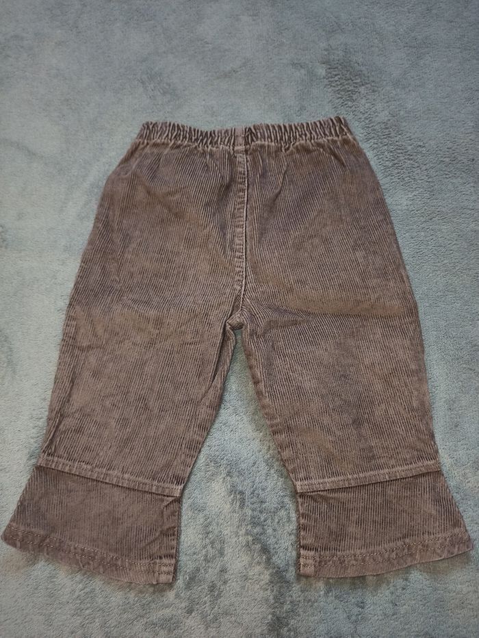Pantalon côtelé 12 mois - photo numéro 2
