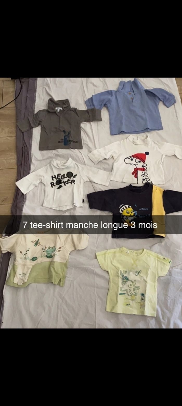Maxi lot de 531 vêtements garçon qui vont du 3 mois au 24 mois - photo numéro 10