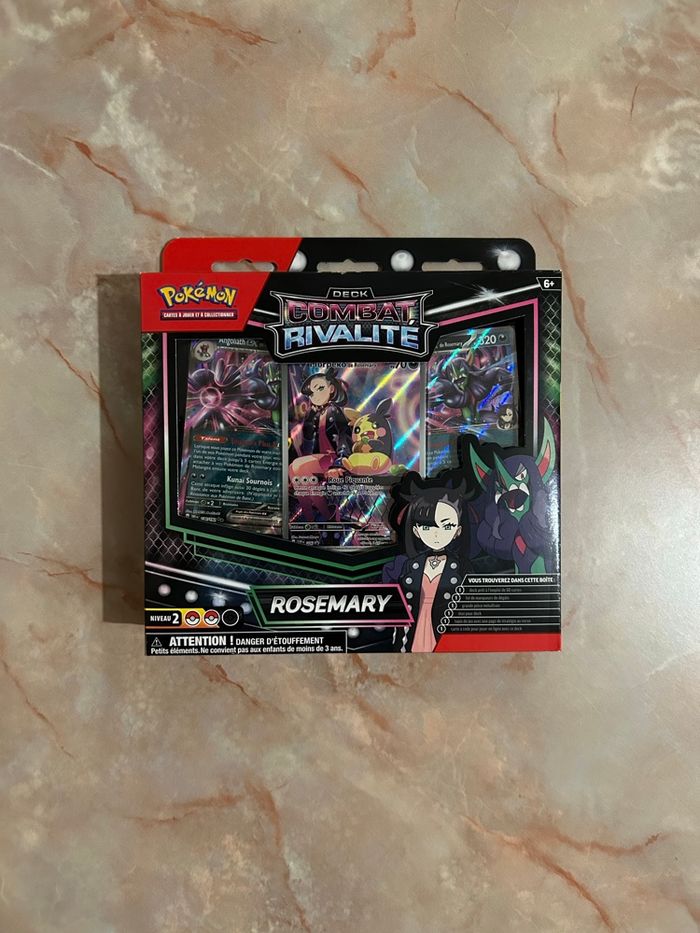 Pokémon Deck De Combat Rivalité Pokémon Rosemary, neuf, 0 défaut