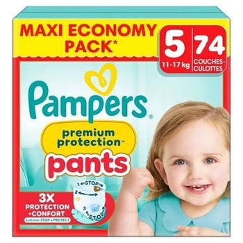 Pampers pants prenium protection taille 5