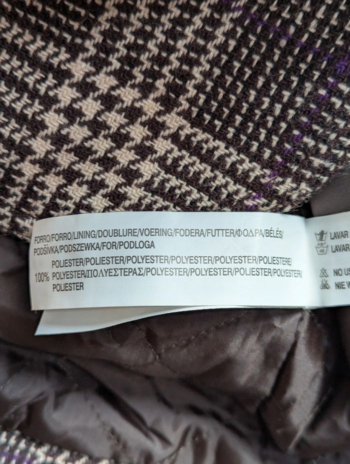 Blazer court à carreaux Bershka – Style preppy vintage - photo numéro 7