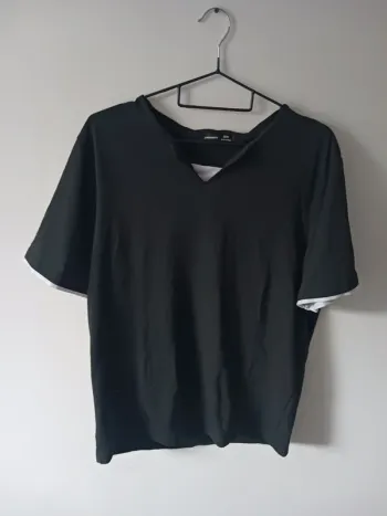 Tee-shirt shein noir taille M