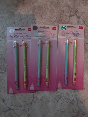 Lot stylos legami saint valentin