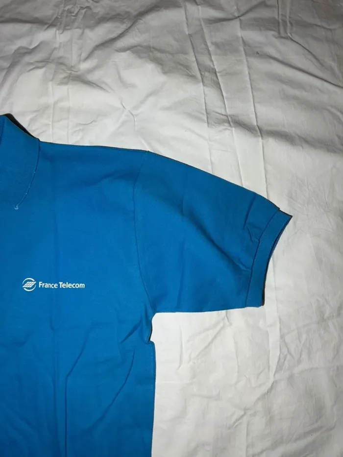 Polo bleu France telecom - photo numéro 3