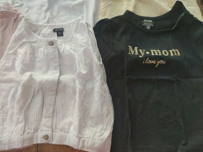 Lot 14 t-shirts Kiabi 18 mois - photo numéro 3