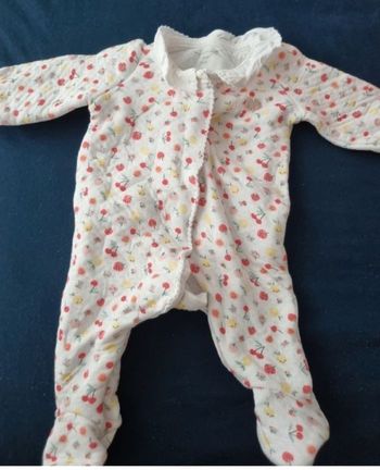 Grenouillère sergent major bébé 1 mois