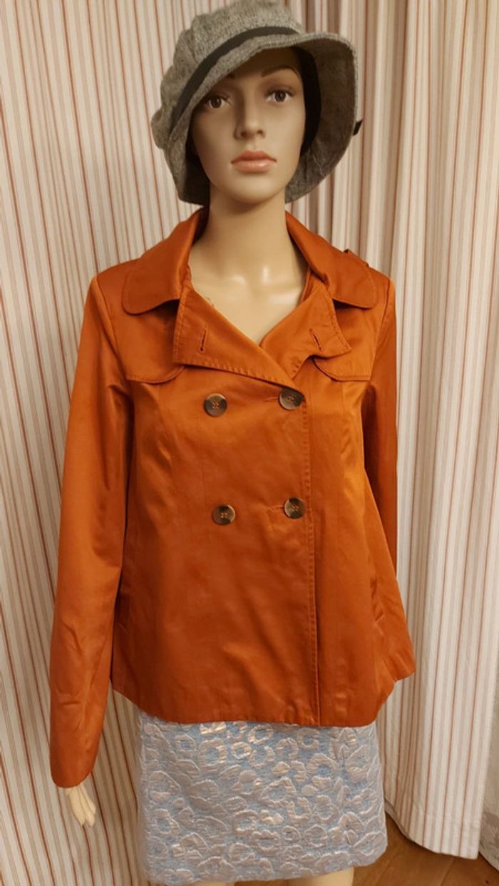 Veste trench court New look t 38 - photo numéro 15