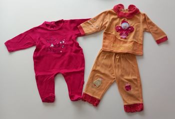 Lot 2 pyjamas chauds hiver