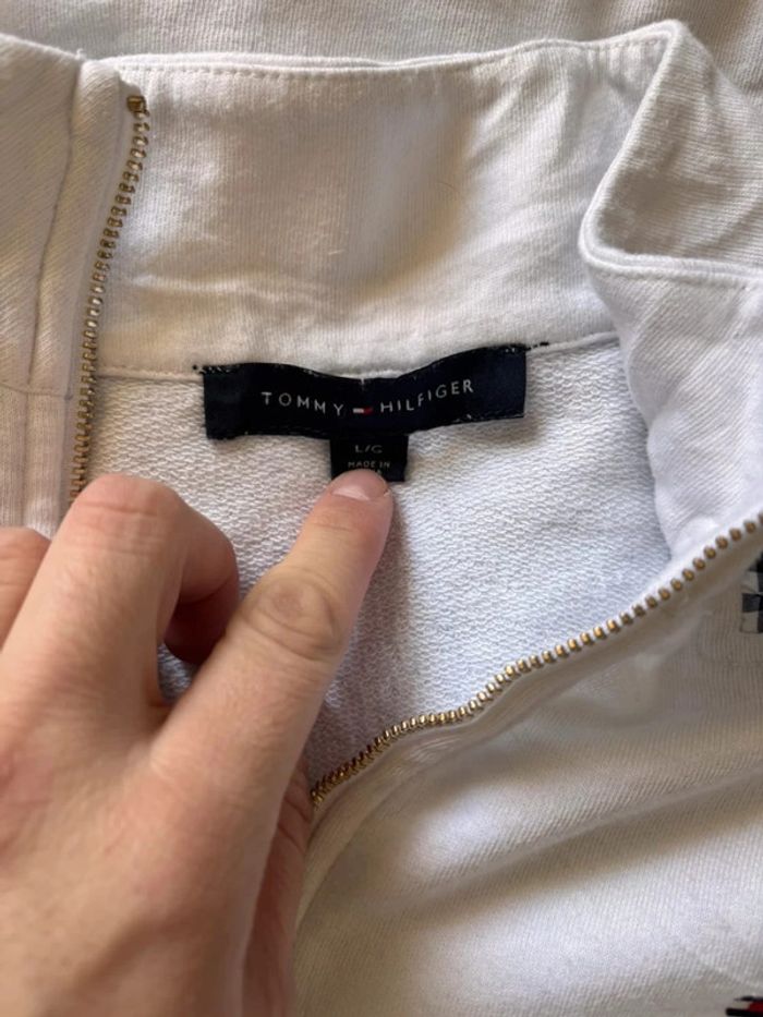 Pull style camionneur Tommy Hilfiger - photo numéro 4