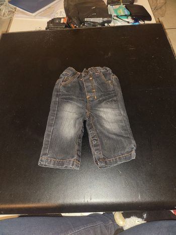 Jeans gris 6M obaibi