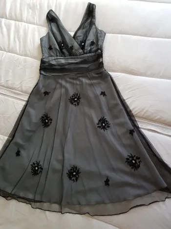 Robe de fêtes 38 effet drapé