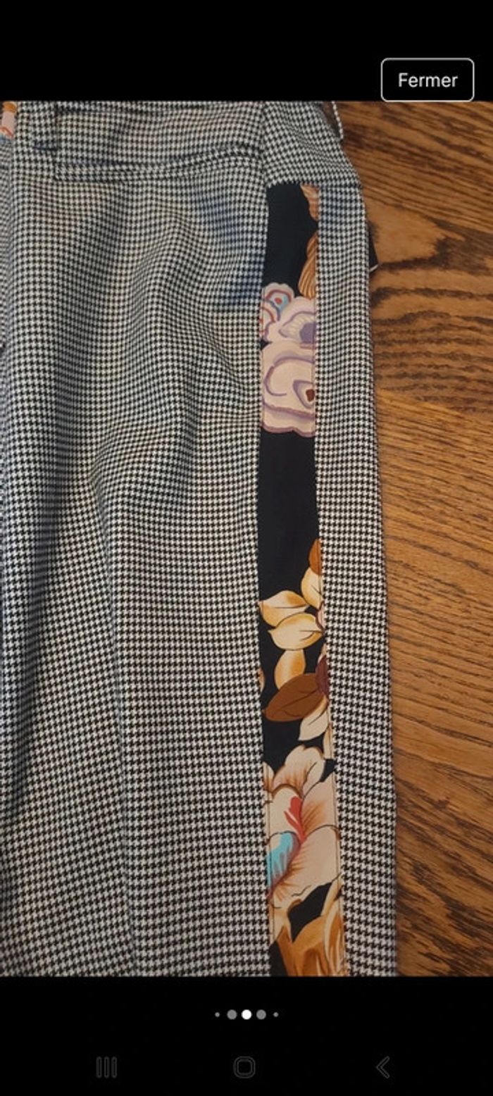 Magnifique Pantalon Jean Paul freiheit11 7/8ème - photo numéro 11