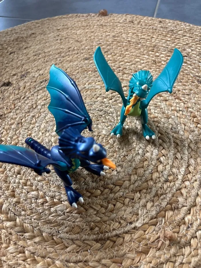 Lot de 2 dragons playmobil