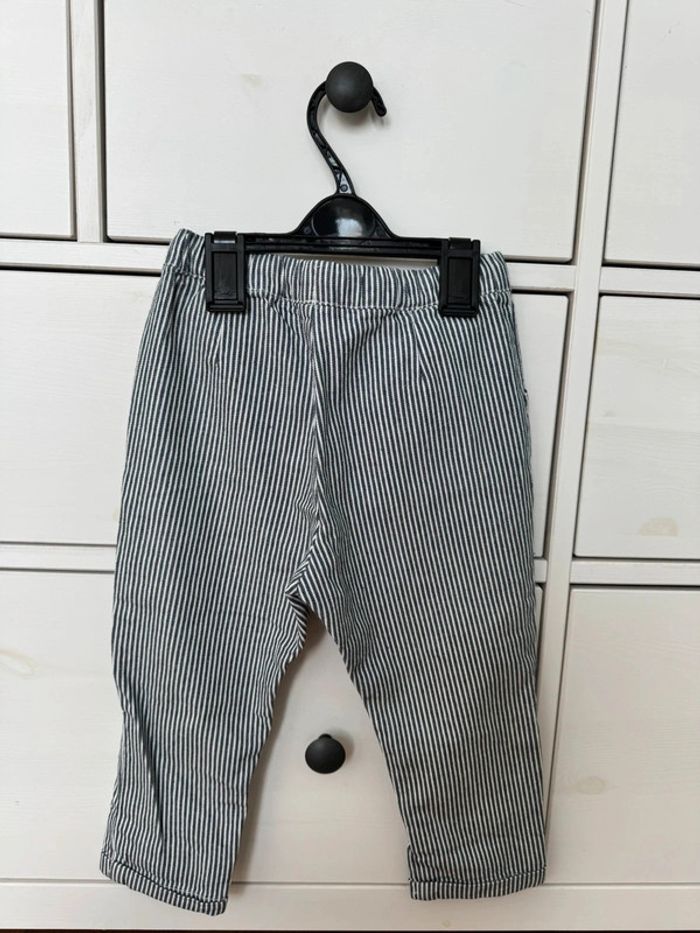 Pantalon rayé || bout’chou || 24 mois - photo numéro 2