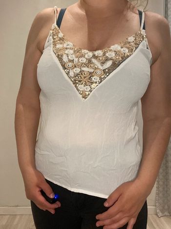 Débardeur a paillettes