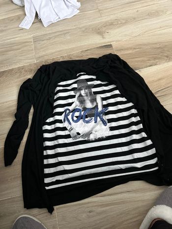 T-shirt avec gilet integré