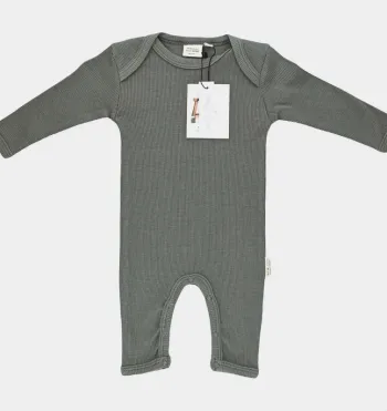 Combinaison 1 mois en coton bio Little IndiansD