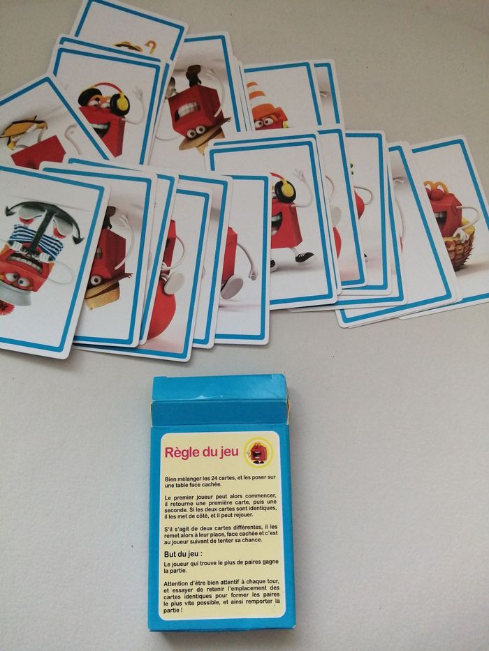 Lot de 5 petits jeux de cartes + stylo - photo numéro 7