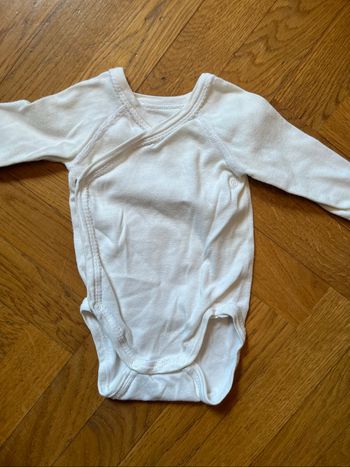 Body bébé 1 mois Petit bateau