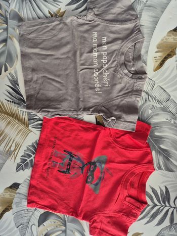 Lot de 2 tee-shirt