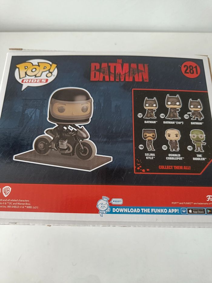 Funko Pop! Ride Deluxe: The Batman - Selina Kyle on Motorcycle - photo numéro 3