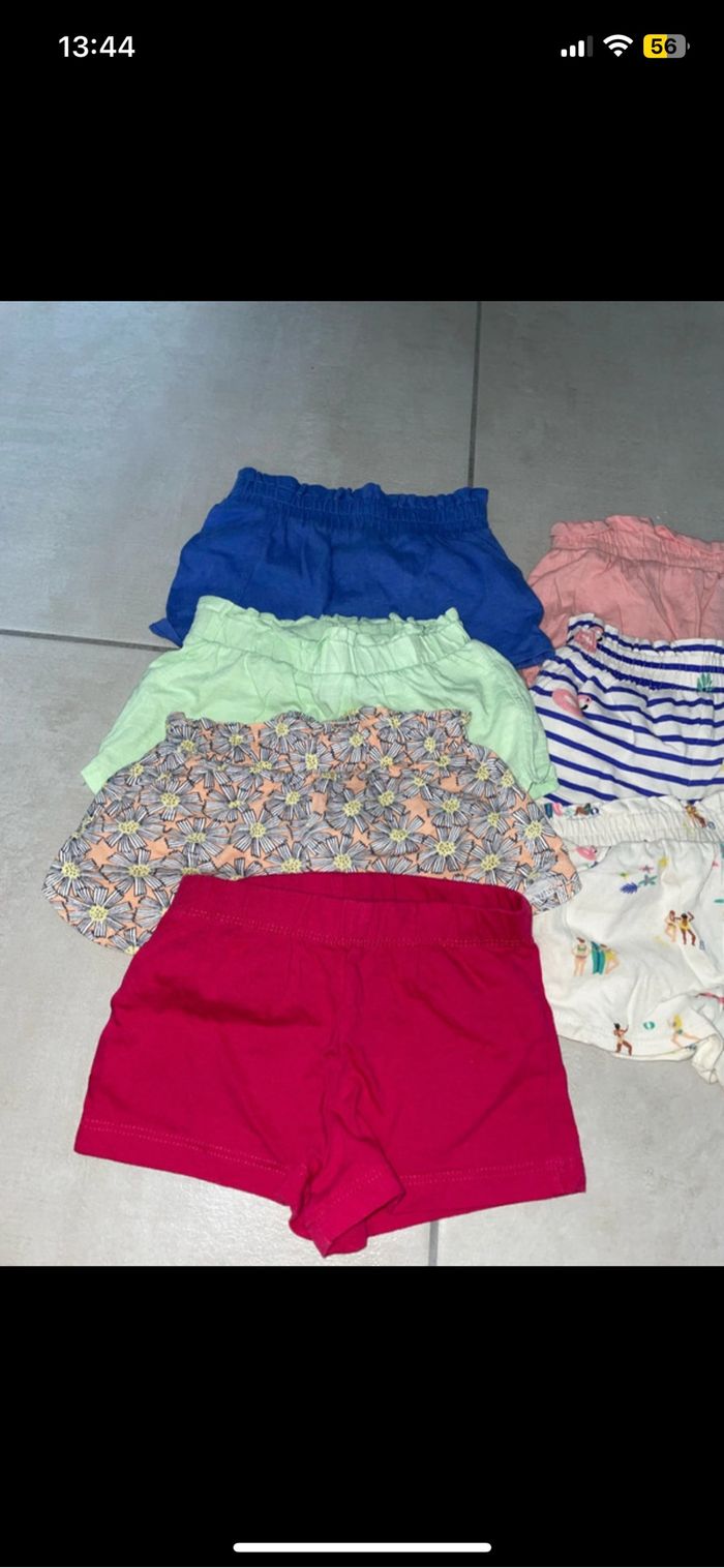 Lot short fille 3 ans - photo numéro 2