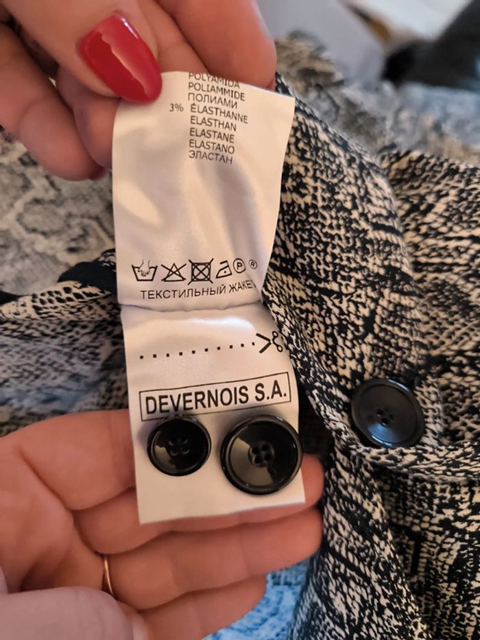 Veste Devernois 42 neuf - photo numéro 7