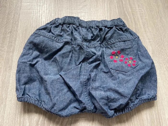 Short dpam jeans 23 mois bebe fille - photo numéro 2
