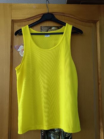 Débardeur jaune S