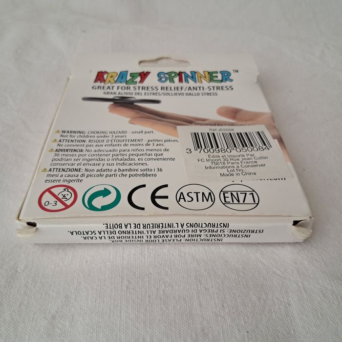 Krazy Spinner Hand spinner rose NEUF - photo numéro 4